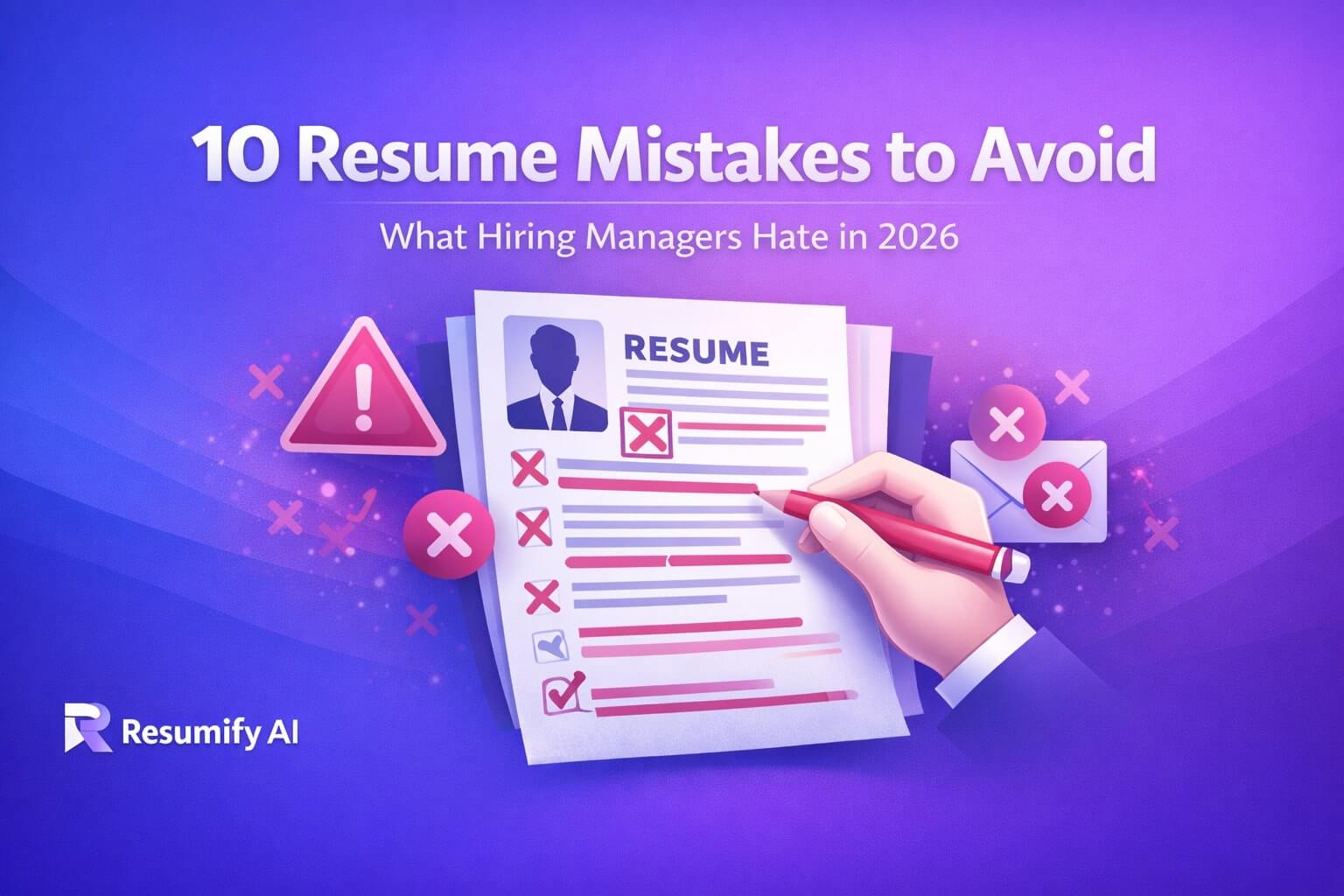 10 Resume Mistakes to Avoid in 2026: What Hiring Managers Hate